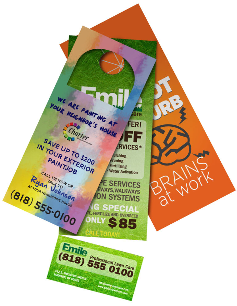 Door Hangers The Digitizer Print Solutions LLC